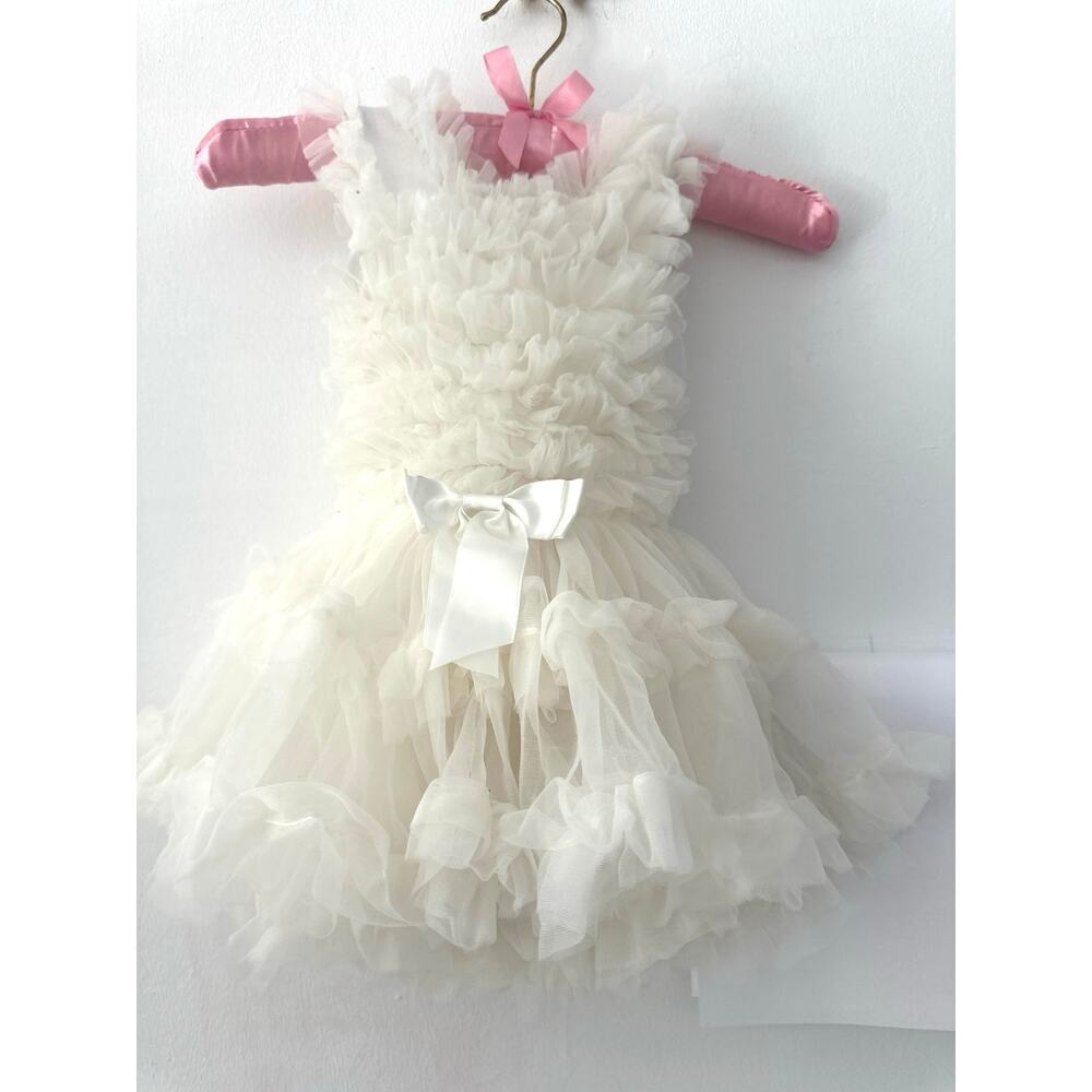 Popatu white dress  Sz 24m excellent condition Easter